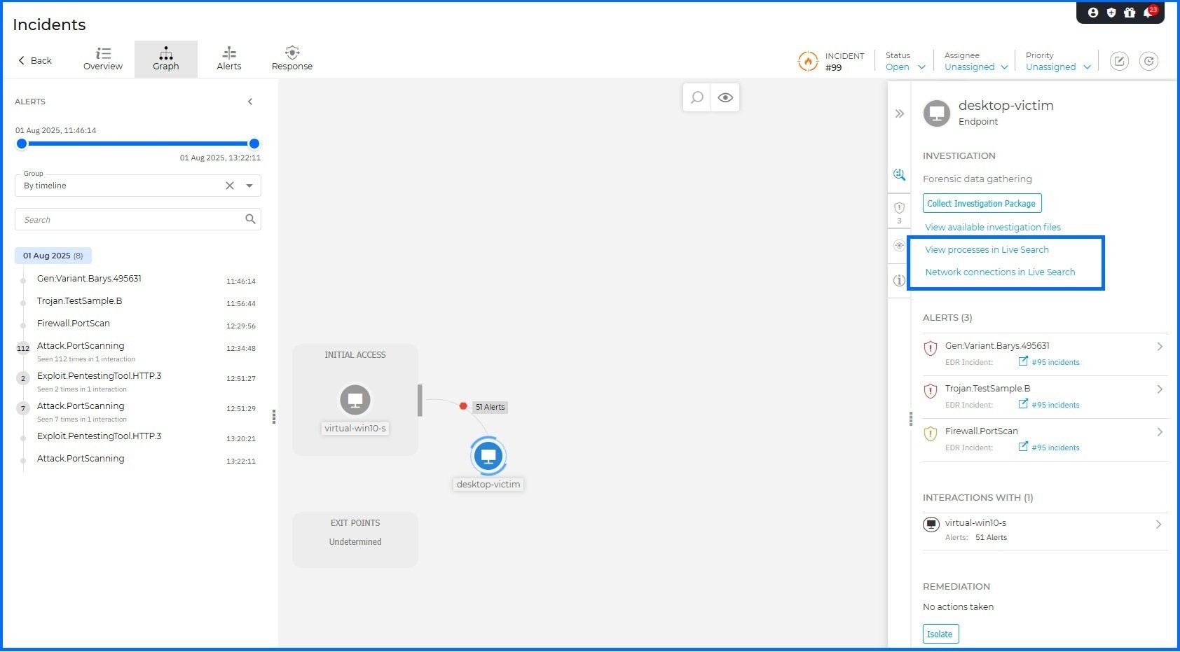 Enhanced Incident Management Across EDR & XDR